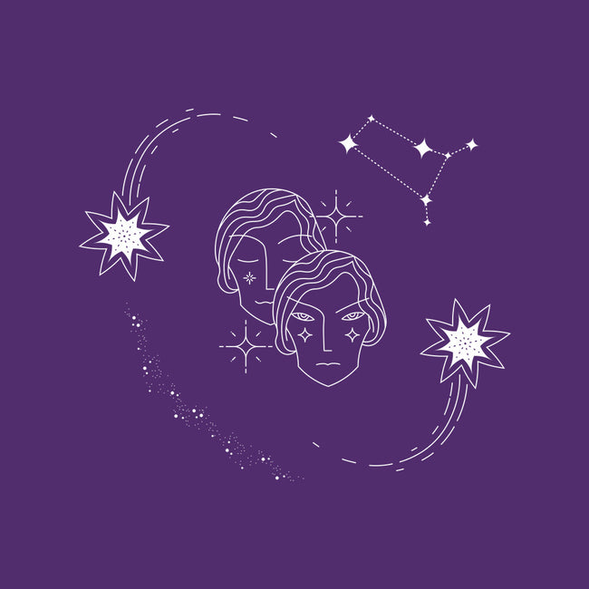Gemini Doodle-None-Adjustable Tote-Bag-MaxoArt