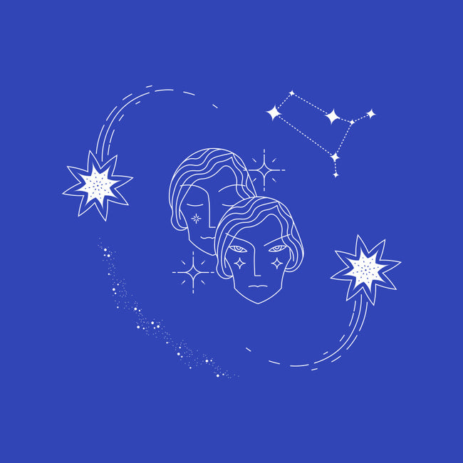 Gemini Doodle-None-Adjustable Tote-Bag-MaxoArt