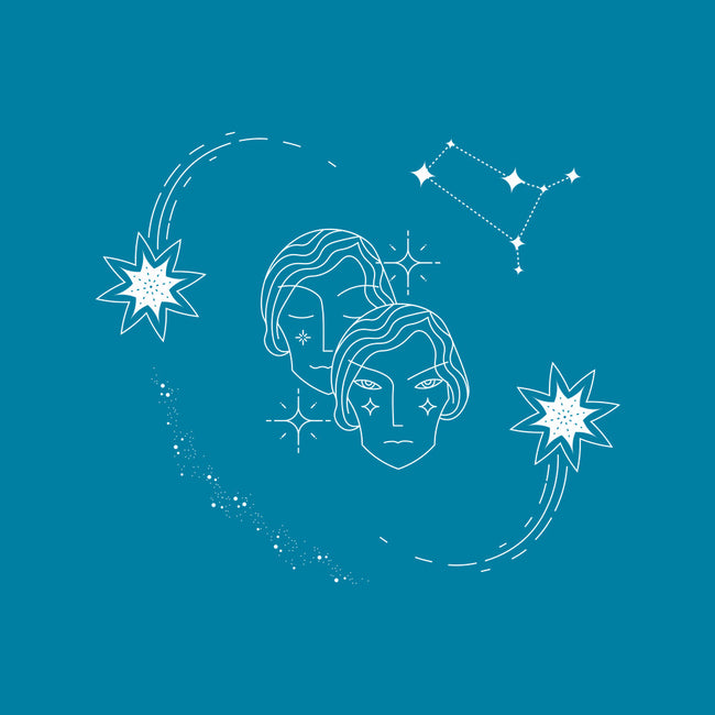 Gemini Doodle-None-Adjustable Tote-Bag-MaxoArt