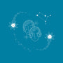 Gemini Doodle-None-Fleece-Blanket-MaxoArt