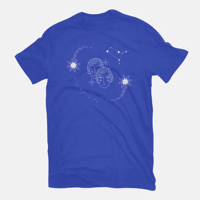 Gemini Doodle-Mens-Heavyweight-Tee-MaxoArt