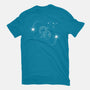 Gemini Doodle-Womens-Fitted-Tee-MaxoArt