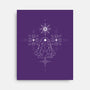 Virgo Doodle-None-Stretched-Canvas-MaxoArt