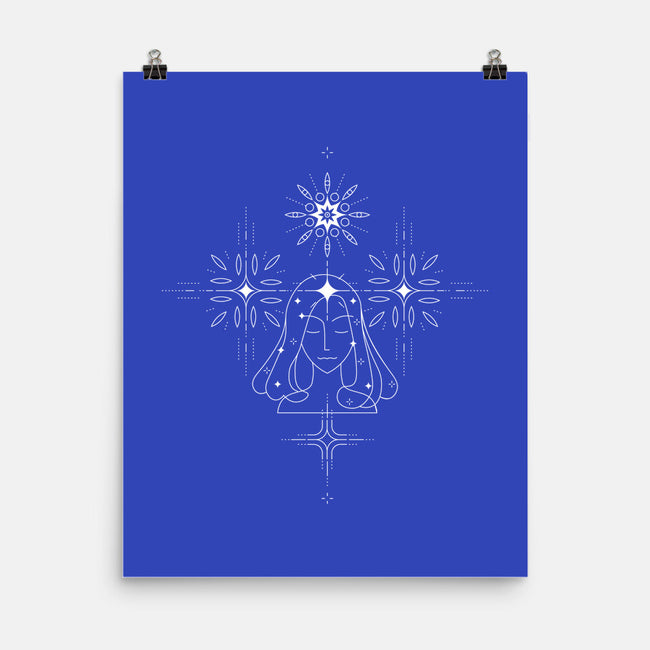 Virgo Doodle-None-Matte-Poster-MaxoArt