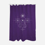 Virgo Doodle-None-Polyester-Shower Curtain-MaxoArt