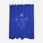 Virgo Doodle-None-Polyester-Shower Curtain-MaxoArt