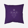 Virgo Doodle-None-Removable Cover w Insert-Throw Pillow-MaxoArt