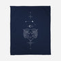 Aries Doodle-None-Fleece-Blanket-MaxoArt