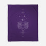 Aries Doodle-None-Fleece-Blanket-MaxoArt