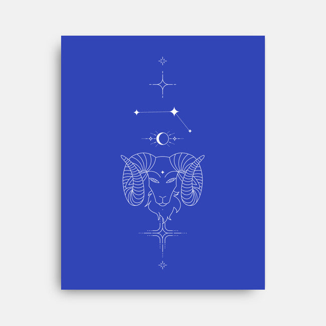 Aries Doodle-None-Stretched-Canvas-MaxoArt