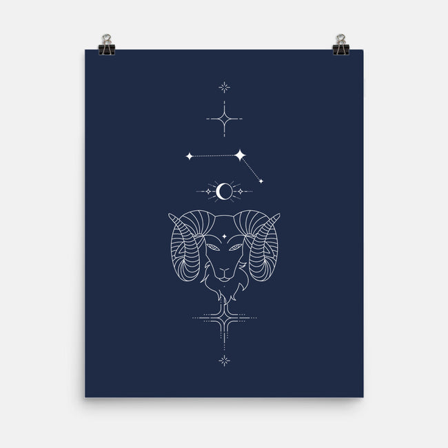 Aries Doodle-None-Matte-Poster-MaxoArt