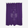Aries Doodle-None-Polyester-Shower Curtain-MaxoArt