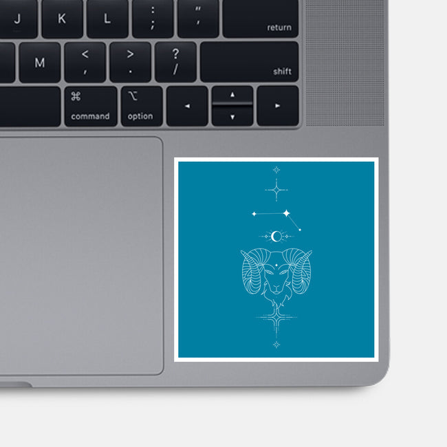 Aries Doodle-None-Glossy-Sticker-MaxoArt