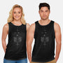 Aries Doodle-Unisex-Basic-Tank-MaxoArt