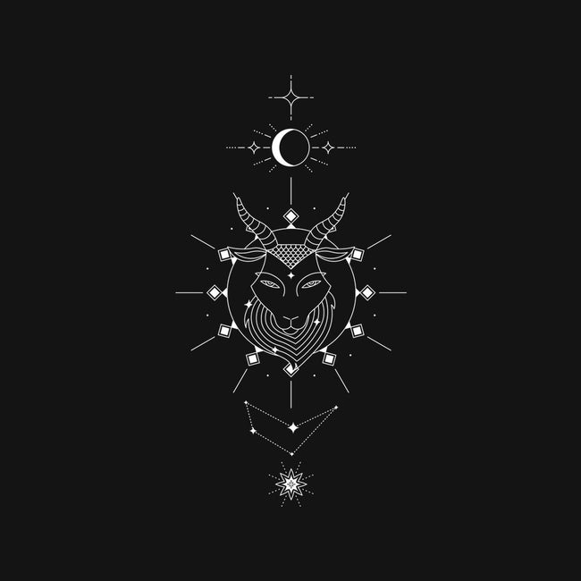 Capricorn Doodle-Mens-Premium-Tee-MaxoArt