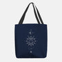 Capricorn Doodle-None-Basic Tote-Bag-MaxoArt
