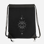 Capricorn Doodle-None-Drawstring-Bag-MaxoArt