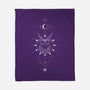 Capricorn Doodle-None-Fleece-Blanket-MaxoArt