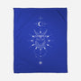 Capricorn Doodle-None-Fleece-Blanket-MaxoArt