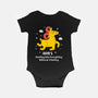 Rushing Into Everything-Baby-Basic-Onesie-MaxoArt