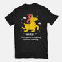 Rushing Into Everything-Womens-Fitted-Tee-MaxoArt
