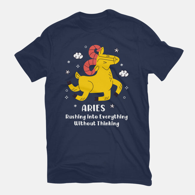 Rushing Into Everything-Womens-Fitted-Tee-MaxoArt