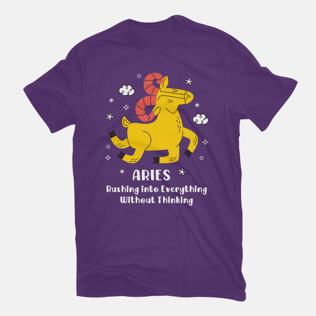 Rushing Into Everything-Womens-Fitted-Tee-MaxoArt