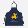Rushing Into Everything-Unisex-Kitchen-Apron-MaxoArt