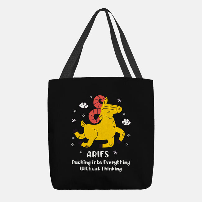 Rushing Into Everything-None-Basic Tote-Bag-MaxoArt