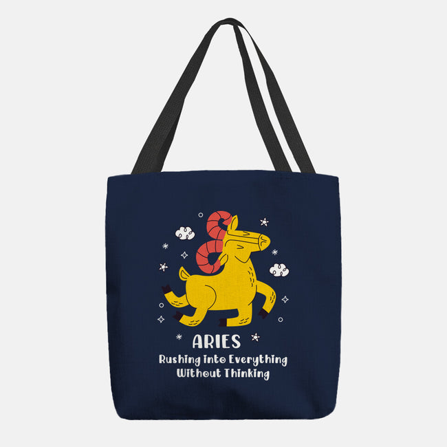 Rushing Into Everything-None-Basic Tote-Bag-MaxoArt