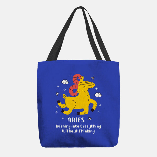 Rushing Into Everything-None-Basic Tote-Bag-MaxoArt