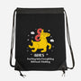 Rushing Into Everything-None-Drawstring-Bag-MaxoArt