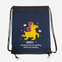 Rushing Into Everything-None-Drawstring-Bag-MaxoArt