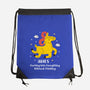 Rushing Into Everything-None-Drawstring-Bag-MaxoArt