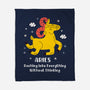 Rushing Into Everything-None-Fleece-Blanket-MaxoArt