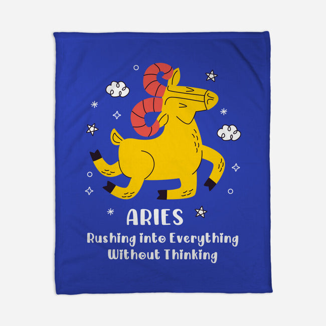 Rushing Into Everything-None-Fleece-Blanket-MaxoArt