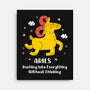 Rushing Into Everything-None-Stretched-Canvas-MaxoArt