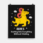 Rushing Into Everything-None-Matte-Poster-MaxoArt