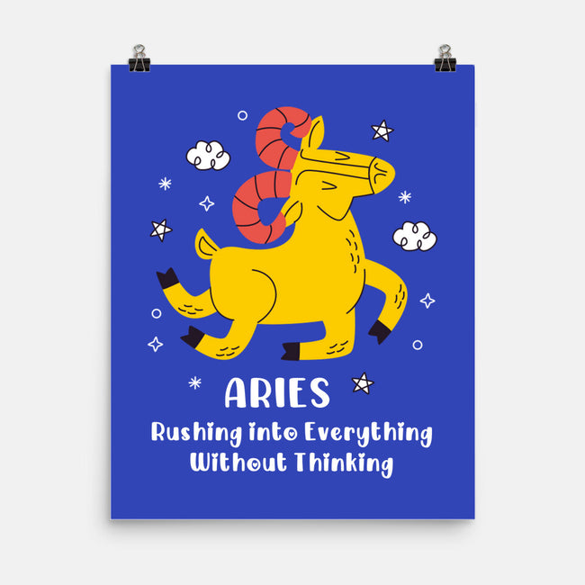 Rushing Into Everything-None-Matte-Poster-MaxoArt