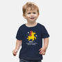 Rushing Into Everything-Baby-Basic-Tee-MaxoArt