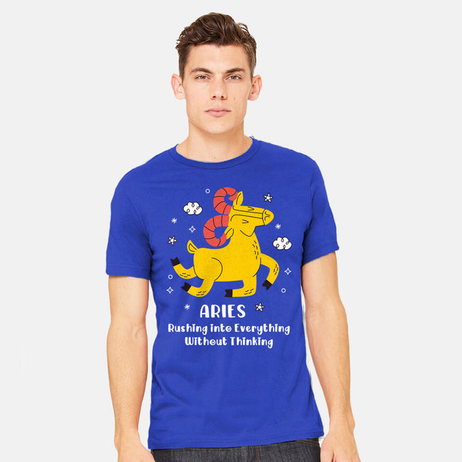 Rushing Into Everything-Mens-Heavyweight-Tee-MaxoArt