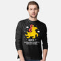 Rushing Into Everything-Mens-Long Sleeved-Tee-MaxoArt