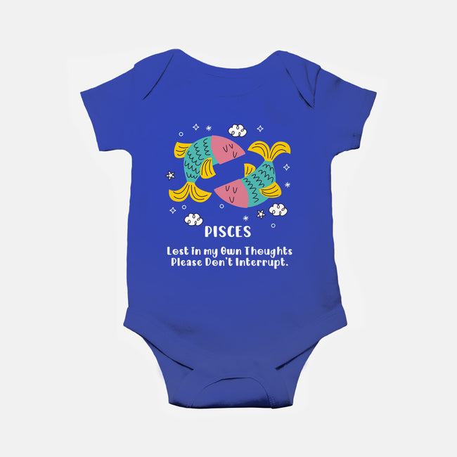 Lost In My Own Thoughts-Baby-Basic-Onesie-MaxoArt