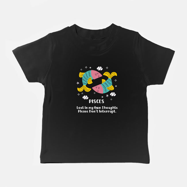 Lost In My Own Thoughts-Baby-Basic-Tee-MaxoArt