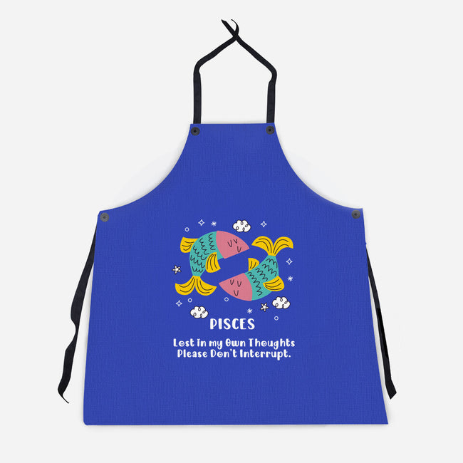 Lost In My Own Thoughts-Unisex-Kitchen-Apron-MaxoArt