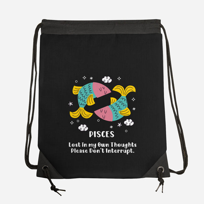 Lost In My Own Thoughts-None-Drawstring-Bag-MaxoArt