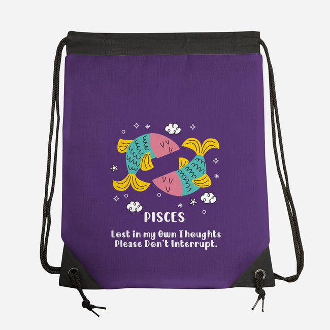 Lost In My Own Thoughts-None-Drawstring-Bag-MaxoArt