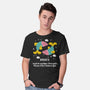 Lost In My Own Thoughts-Mens-Basic-Tee-MaxoArt