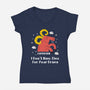 I Don’t Have Time For Your Drama-Womens-V-Neck-Tee-MaxoArt