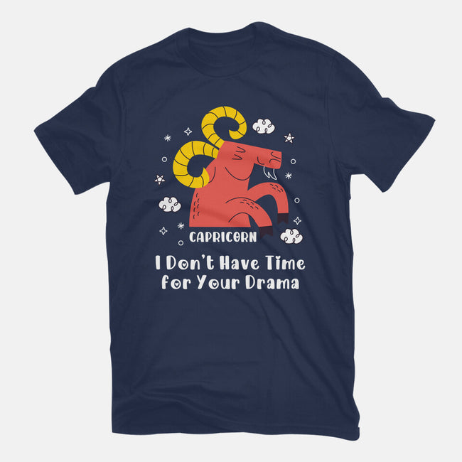 I Don’t Have Time For Your Drama-Womens-Fitted-Tee-MaxoArt